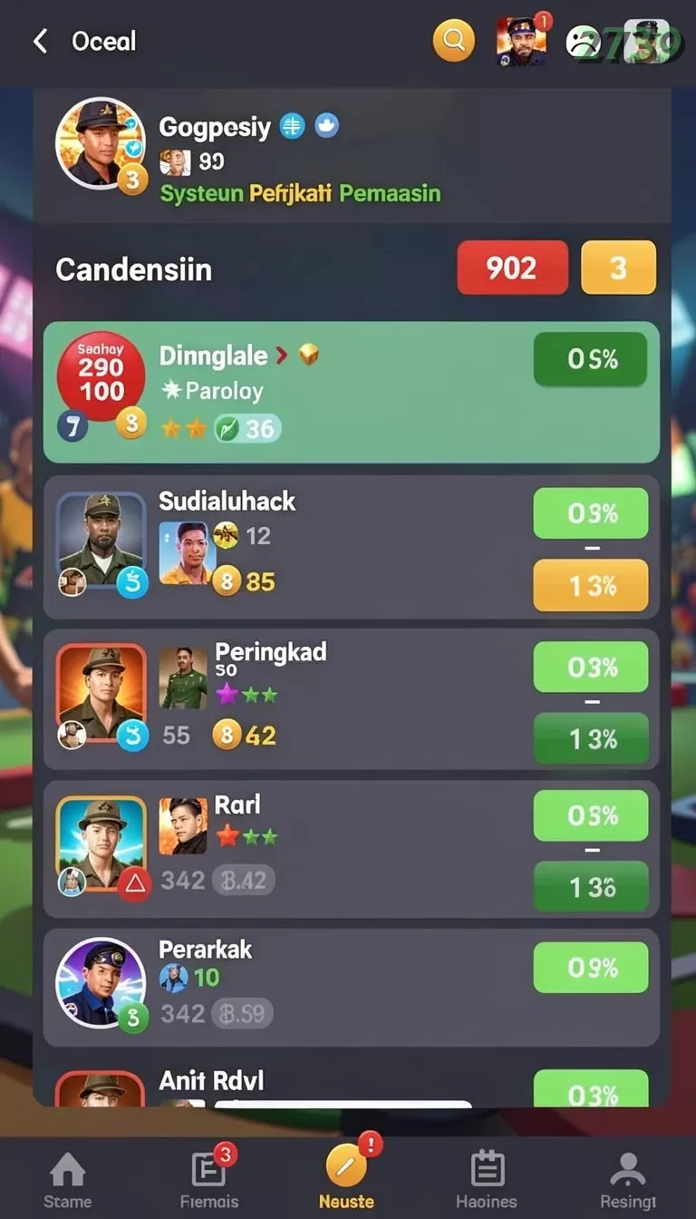 Cuplikan layar 666F — aktivitas