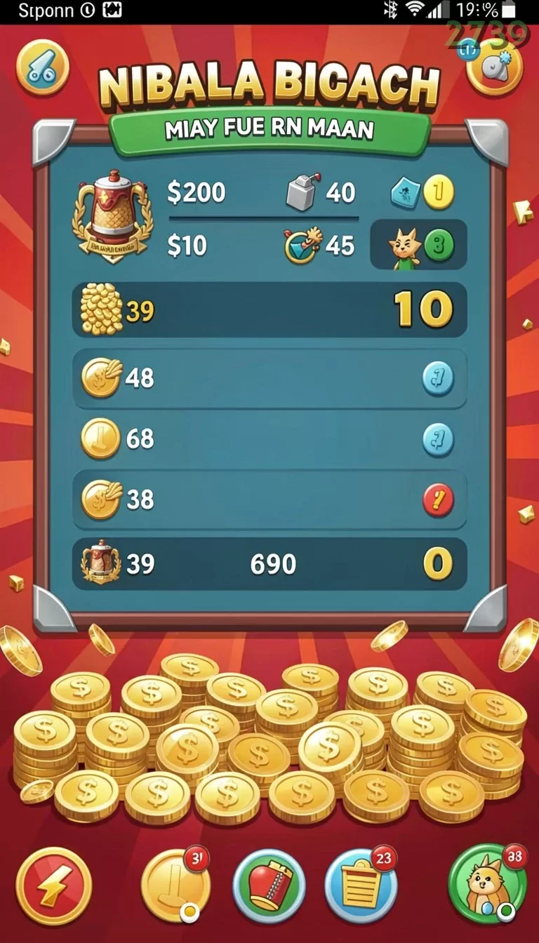 Cuplikan layar HOKIBONUS — aktivitas